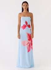 Amelle Maxi Dress - Blue Petal