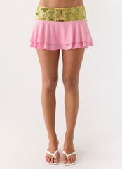 Aminata Mini Skirt - Baby Pink