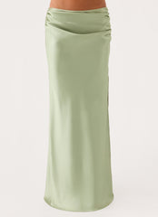 Belle Chime Maxi Skirt - Sage
