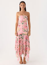 Bingle Midi Dress - Blooming Spring
