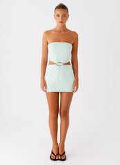 Bruna Mini Dress - Mint