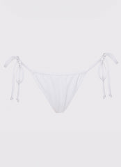 Calista Bikini Bottoms - White