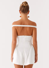 Cavella Mini Dress - White