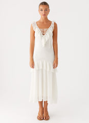 Celie Midi Dress - Ivory