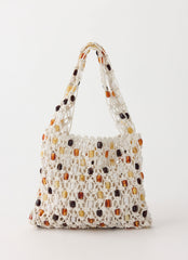 Club Tropica Crochet Bag - Cream