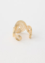 Cocoa Rush Arm Cuff - Gold