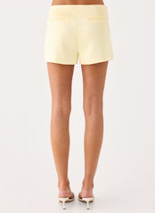 Constantine Mini Shorts - Yellow