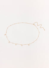 Crystal Haze Belly Chain - Gold