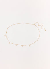 Crystal Haze Belly Chain - Gold