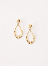 Ember Glow Earrings - Gold