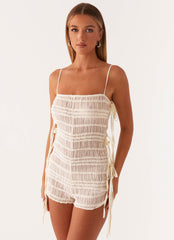 Fangirl Romper - Lemon