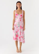 Fedde Midi Dress - Petal Soleil