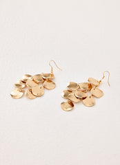 Flower Power Earrings - Gold
