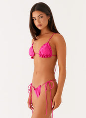 Gaia Bikini Bottoms - Fuchsia