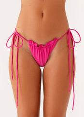 Gaia Bikini Bottoms - Fuchsia