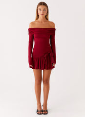 Grazia Mini Dress - Red