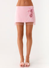Heavenward Mini Skirt - Pink