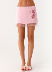 Heavenward Mini Skirt - Pink