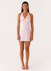 Heavy Hearted Mini Dress - Pink