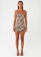 Here To Dance Top - Leopard