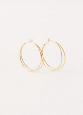 Isabetta Hoop Earrings - Gold