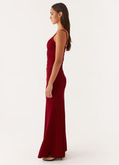 Jocelyn Maxi Dress - Maroon