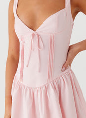 Juno Mini Dress - Pink