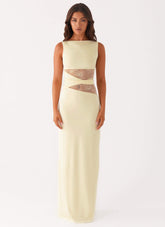 Karma Maxi Dress - Yellow