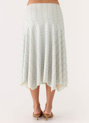 Katta Midi Skirt - Vintage Stripe