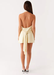 Kenzie Mini Dress - Yellow