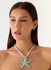 Starlust Necklace - Blue