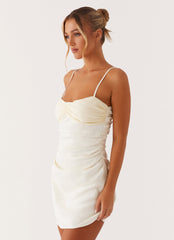 Last Summer Mini Dress - Ivory