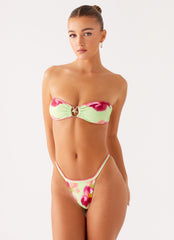 Laurel Bikini Bottoms - Green Tropical