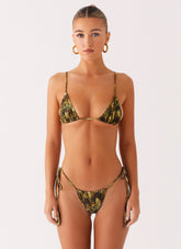 Lissy Bikini Bottoms - Cyber Floral
