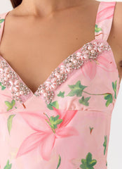 Loop Cami Top - Blooming Spring