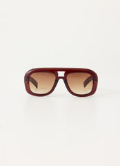 Love Note Sunglasses - Chocolate