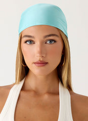 Lover Vibes Head Scarf - Aqua