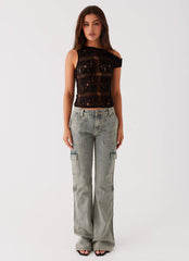 Magnetic Nightfall Top - Black