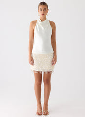 Malani Top - White