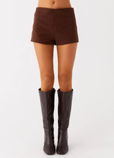 Nia Micro Short - Chocolate