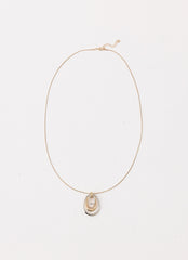 On The Low Necklace - Two Tone