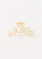 Oyster Club Claw Clip - Pearl