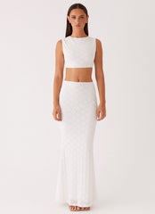 Issey Maxi Skirt - White