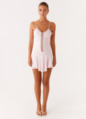 Roya Mini Dress - Pink