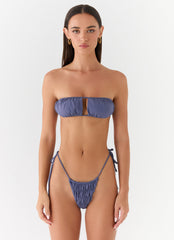 Sabbia Bikini Top - Porcelain Blue