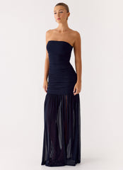 Savaya Maxi Dress - Navy