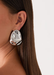 Silver Siren Earrings - Silver