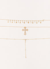 Sinner Multi Necklace - Gold
