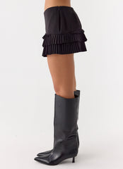 Skyler Mini Skort - Black