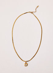 Soiree Charm Necklace - Gold